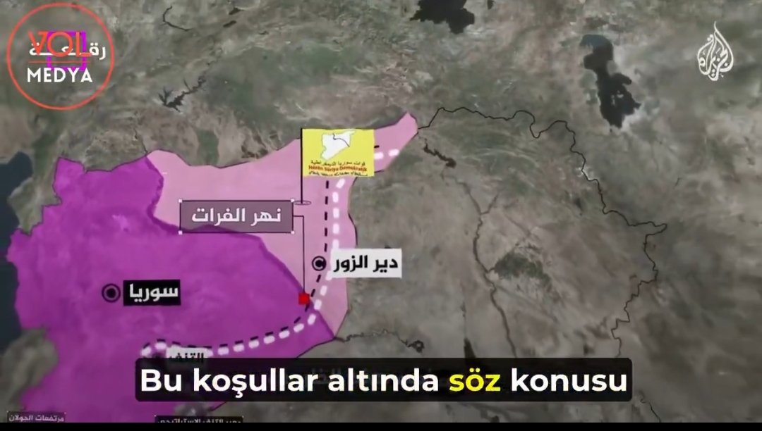 📍El Cezire, Türkiye'nin bölgedeki korkusunu anlattı: Davut Koridoru

BAAS iktidarının devrilmesi ile birlikte daha çok tartışılmaya başlanan İsrail'in Davut Koridoru hedefi El Cezire tarafından çeşitli görsellerle anlatıldı.

⬇️Video Telagram Kanalımızda
t.me/Rojava_Gundemi