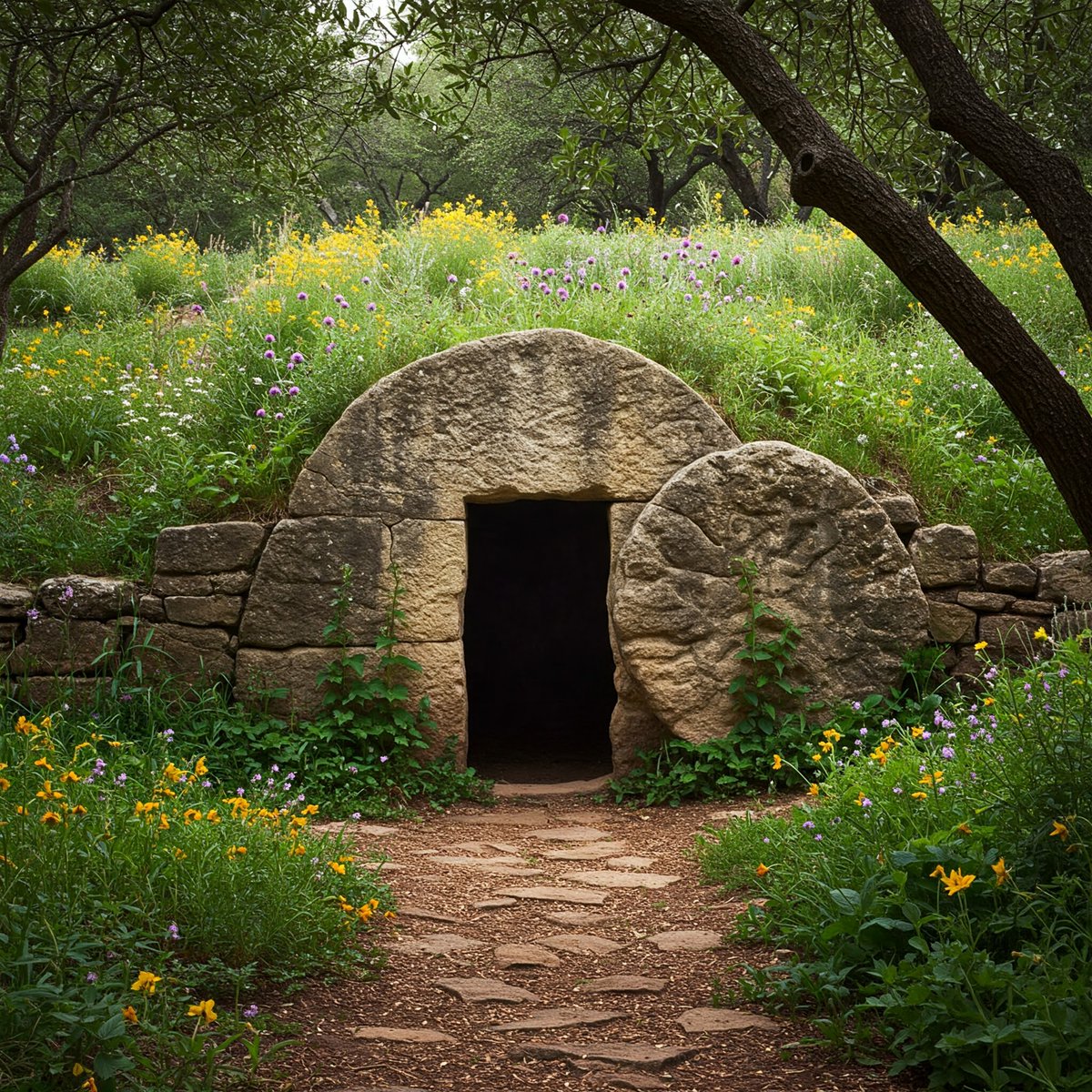 TroyerMart's tweet photo. He is Risen!  Resurrection Morning TLDR
... Given all of the evidence, the best explanation is that Jesus was a historical person who lived about 2000 years ago.  He claimed to be God, and proved it by his resurrection.
https://t.co/YHYKSTjSD6 (edited) https://t.co/PFiCUu2Nkc