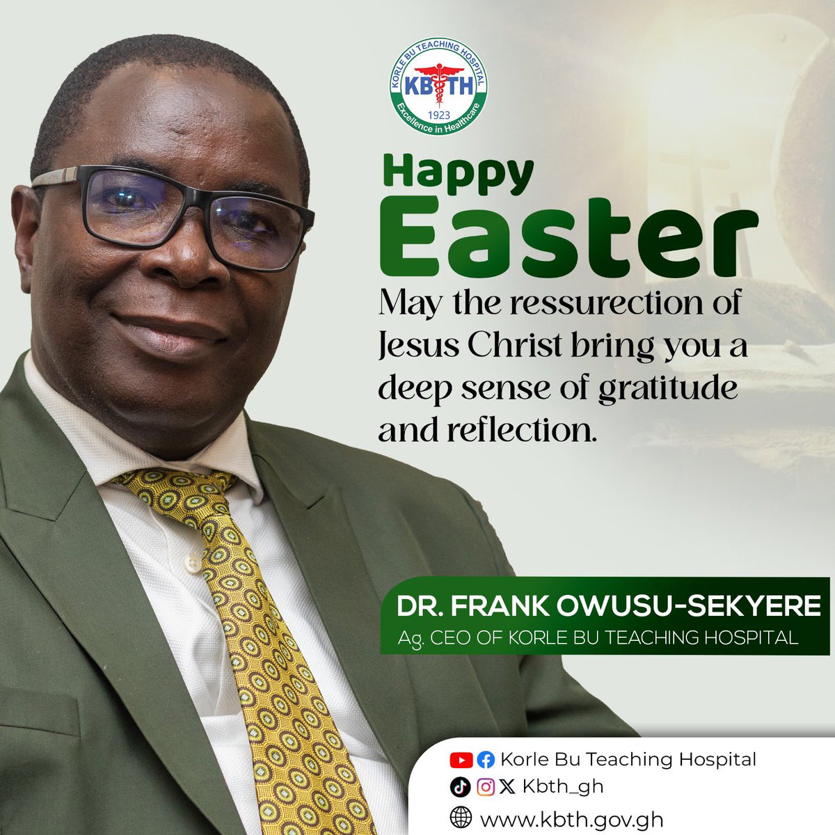 May the ressurection of Jesus Christ bring you a deep sense of gratitude and renewed faith.
Happy Easter✨