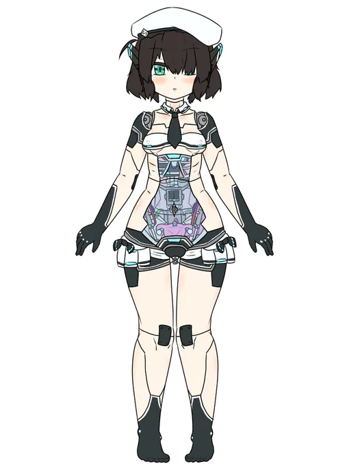 3/4元人間だけど… #ロボ娘なんでも投稿祭