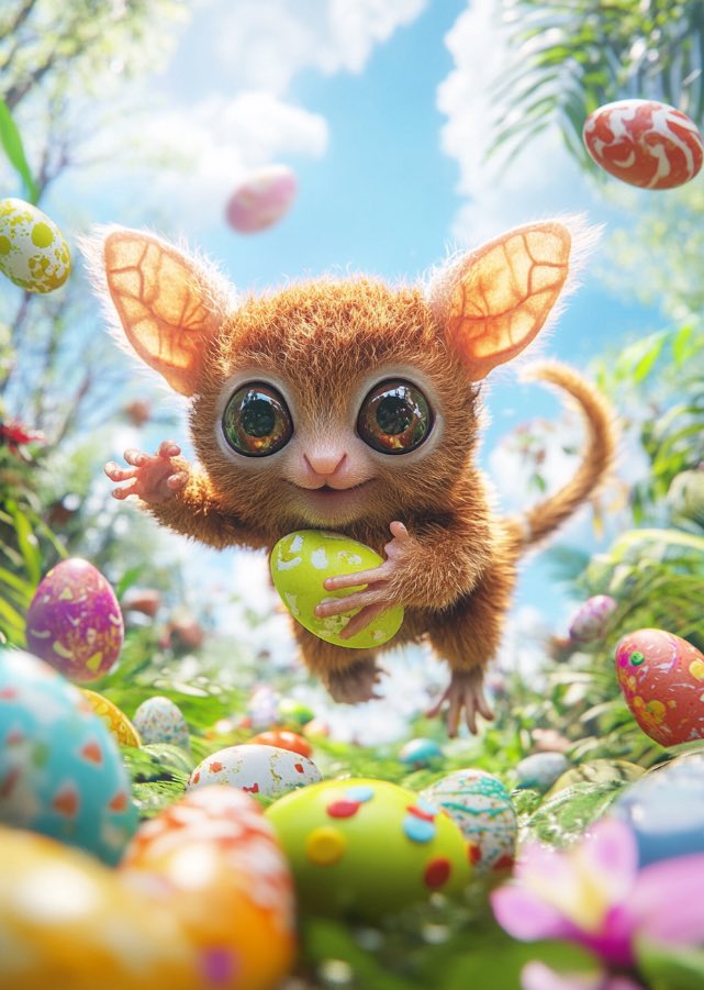 Wysiwyg_88's tweet photo. @CryptoTony__ “I may be tiny, but my Easter spirit is eggstra big!”🐰 Check out https://t.co/89ZSesq11n ✅ 🐵 
#TarsyTakesTheChallenge #TinyButMighty #MemeWithaGoodCause 
TARSY Contract Address: 
9tvtf2cjJDe4q7oSxmAGNnQ88BTGajLgqq92RqEkpump
@TARSY121424 
https://t.co/ezLrMAgHXC https://t.co/jm2KLv9HQO