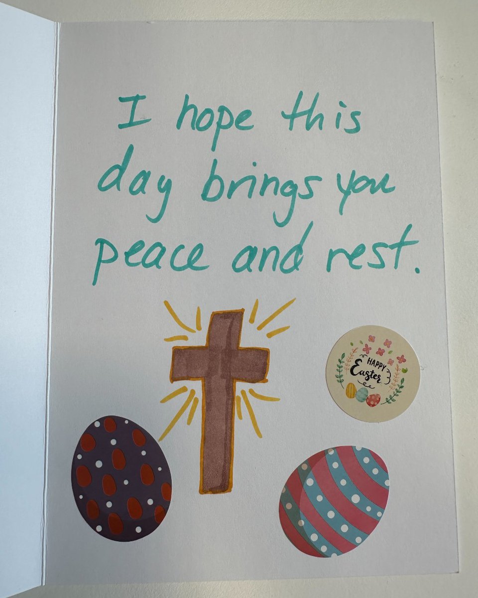 Happy #Easter! As we celebrate God's promise of new life and restoration, we're especially grateful for friends like you who help us extend His love to neighbors in need 🙏❤️

Special thanks to our friends at Advent Hope and P169M for making Easter cards to encourage our clients.