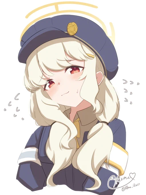 アオバ可愛いrkgk #ブルアカ