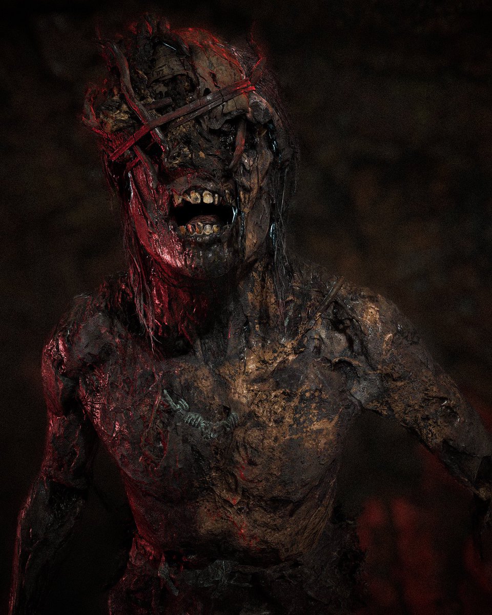 VengeancePC's tweet photo. Death. 
- Senua’s Saga: Hellblade 2
#VPRT #Hellblade2 #monster #portrait https://t.co/rq7l3fr4Yc