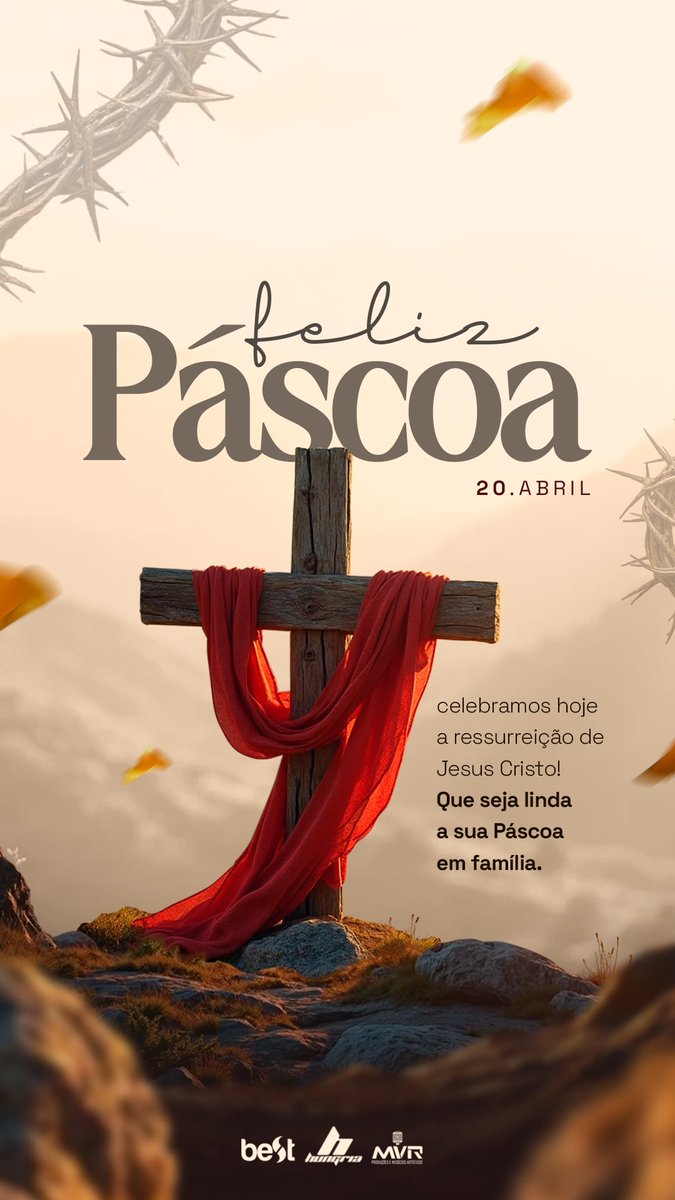 Ele vive! 🙏🏽✨
Que o legado de amor de Jesus seja nosso guia em todos dos dias de nossa vida.
