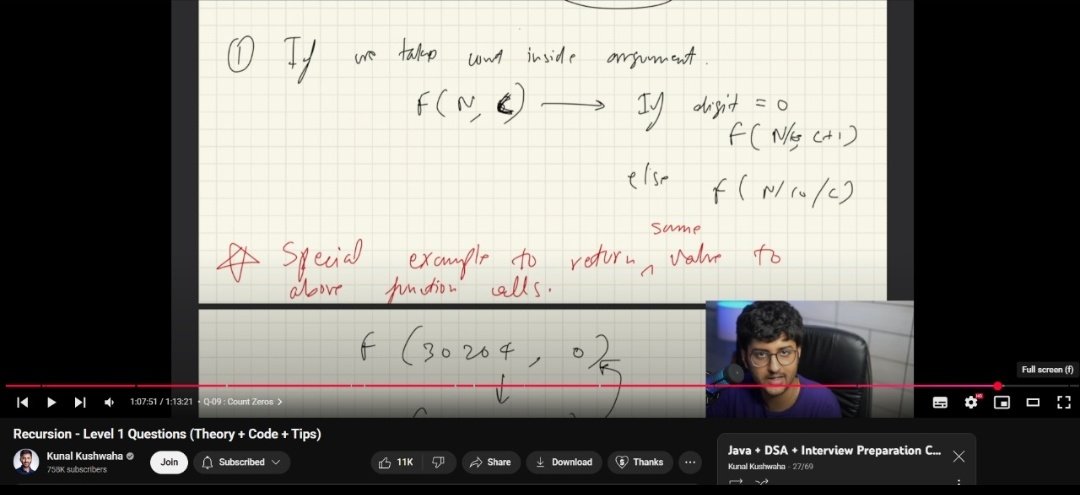 Arpit__Yadavv's tweet photo. Struggling with recursion in DSA?
Here’s a simple 5-step method I learned from Kunal Kushwaha that actually makes it click.
Let’s break it down:
#Recursion #JavaDSA #KunalKushwaha #100DaysOfCode https://t.co/QxRkEzRawV