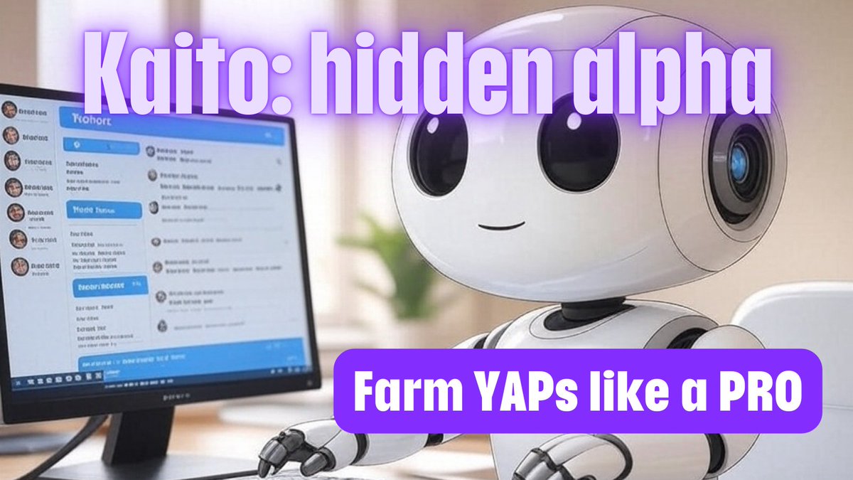 ⚡Max YAPs, Min Effort: start <a href="/KaitoAI/">Kaito AI 🌊</a> YAPs farming like a PRO:

- No hacks.
- No spam.
- No “GM fam” energy.

➣  Just replying smart

Here’s how to stop being invisible on Kaito and start farming attention + rewards the smart way 🧵👇
