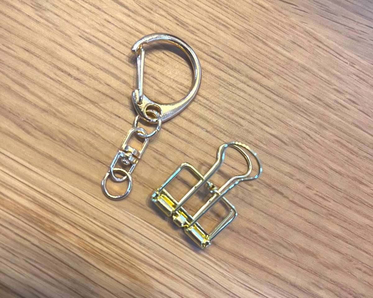 ラバー バンド キーホルダー 金具 ラバーバンド留め金具