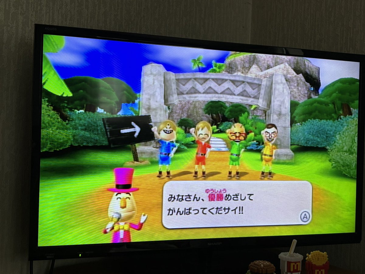 OverWork_Angel's tweet photo. 3人でMii新しく作ってWii Party
したぞぉ
カオスすぎて終始腹痛かった┏┛墓┗┓ https://t.co/sRIL0sZvwU
