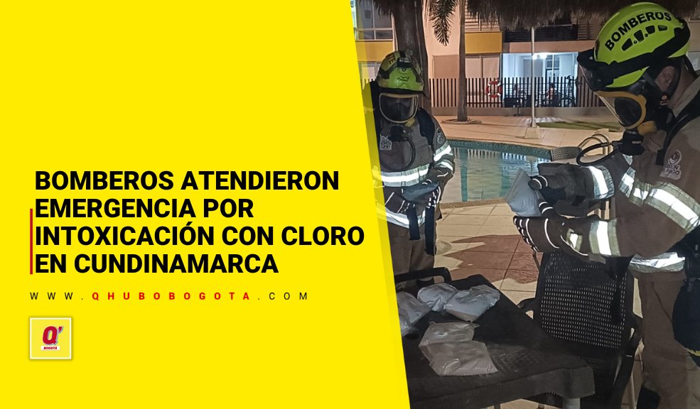 digital_bo70600's tweet photo. #AsíPasó El Cuerpo Oficial de Bomberos de Cundinamarca informó la atención de una emergencia de intoxicación por una mala manipulación con cloro. https://t.co/s8YD4s0aJW https://t.co/krnF8J91FV