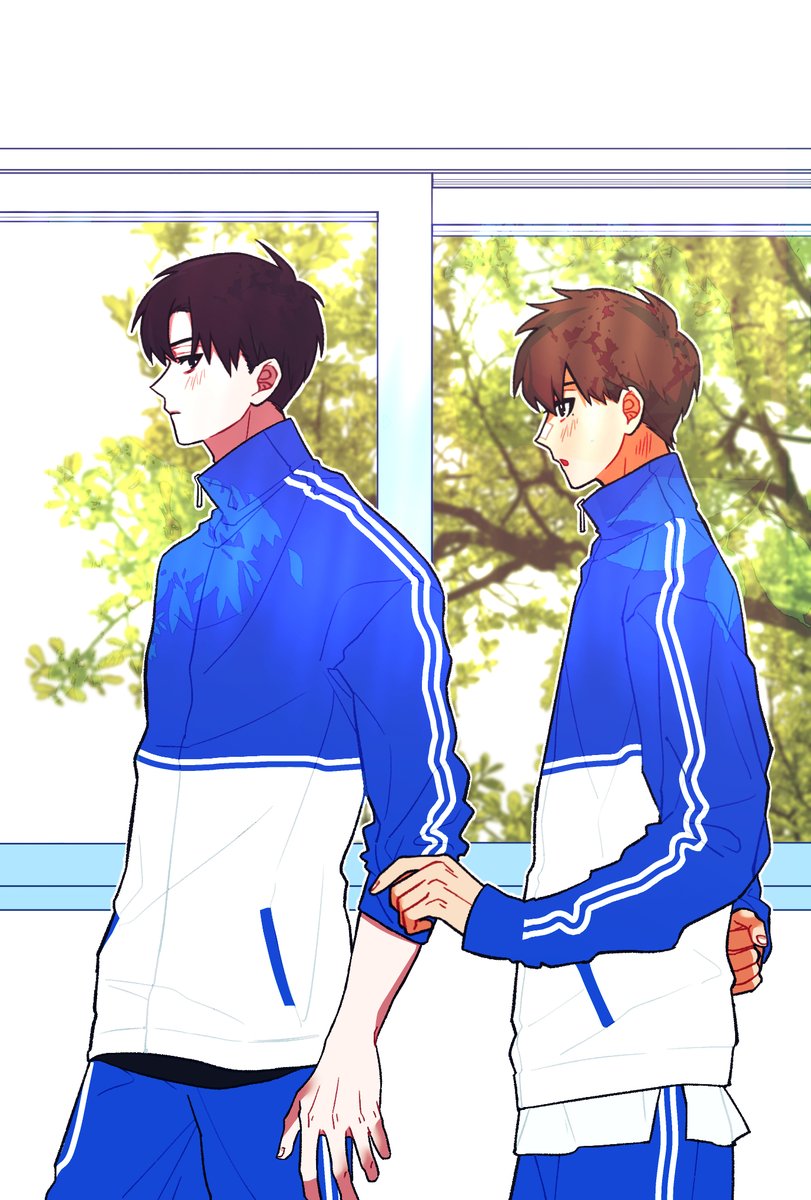 맥(@ kkkiri_201)님께 커미션 신청한 소장본 특전 엽서용 일러스트가 왔어요:)
조만간 엽서 뽑고 나눔폼 열게요!