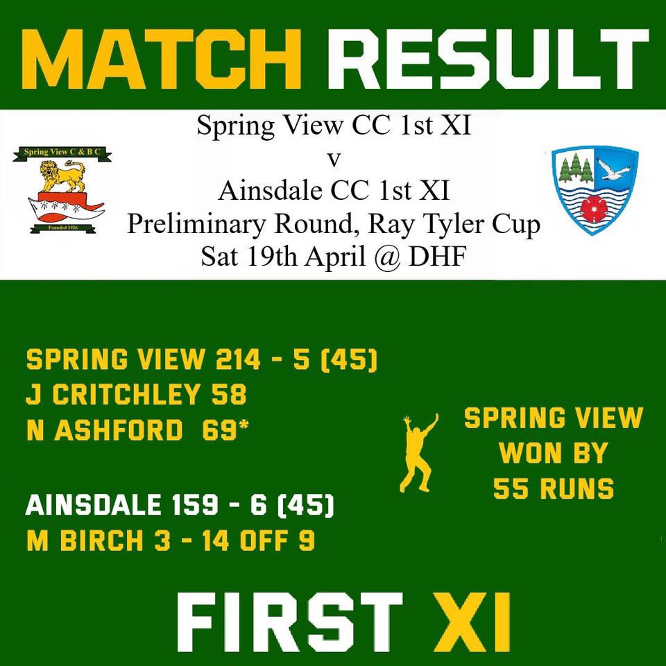 Spring View Cricket Club tweet media