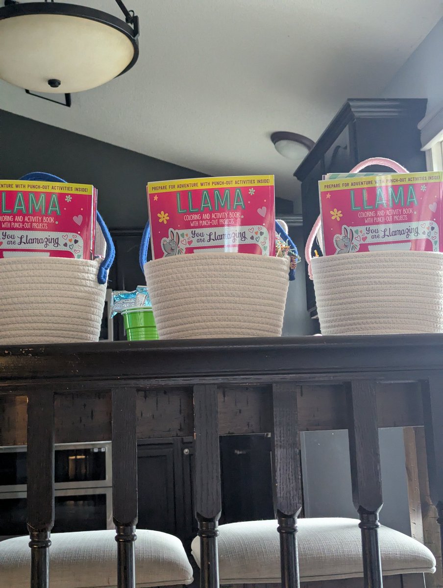 Back side of grandkids Easter baskets...grandma still looks at me like I'm an idiot when I say something about the Yaw-Mas. Damn you forever <a href="/ChrisMWilliams/">Chris Williams</a>