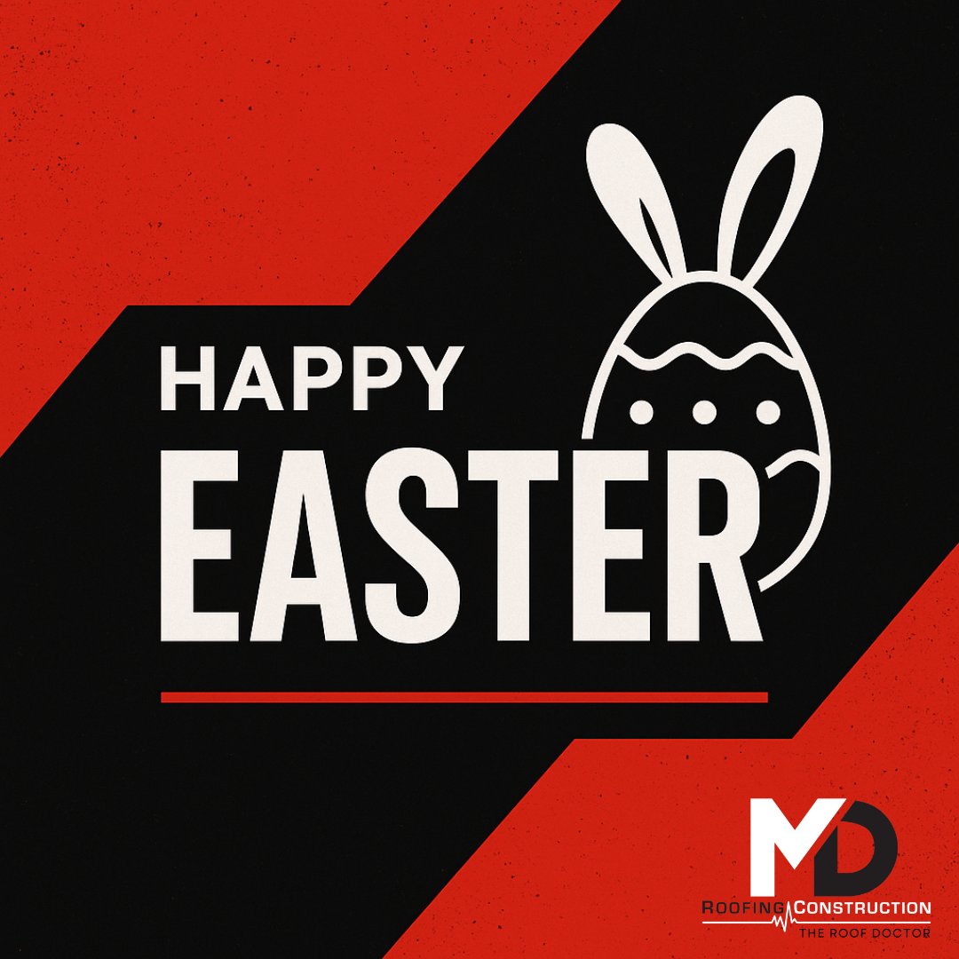 MDRoofingPros's tweet photo. From our family to yours, Happy Easter!
Today we celebrate the hope, grace, and new beginnings made possible through Jesus’ resurrection. 
— M.D. Roofing &amp; Construction

#HeIsRisen #HappyEaster #EasterBlessings #FaithAndFamily #MDRoofingAndConstruction https://t.co/fdfDMOH6vC