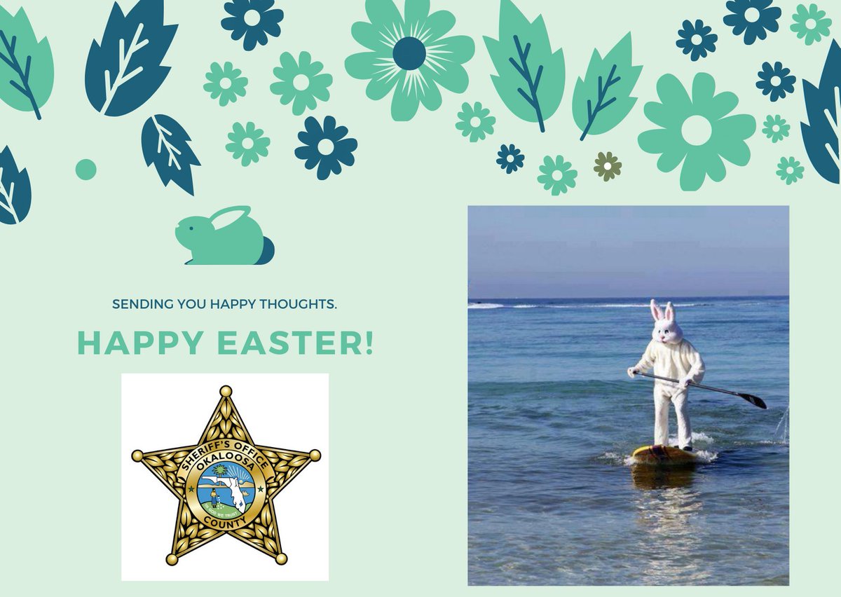 OCSOALERTS's tweet photo. #HappyEaster #TeamOCSO #EasterSunday https://t.co/hqGjAYXO4u