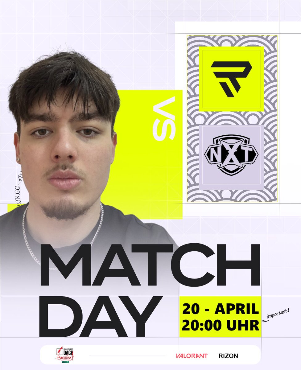 RIZON (@rizondotgg) on Twitter photo 🟡 DO OR DIE 🟡
Wir stehen im LB der <a href="/valleague_dach/">HanseMerkur Challengers DACH</a> Playoffs! Können wir den Traum vom Finale in Berlin weiterleben lassen? Begleitet uns im Chat und feuert die Jungs an!!
#tothehoRIZON 🦺💛
🆚 <a href="/XPERION_NXT/">XPERION NXT</a>
⏰ ca. 20 Uhr
📺 WP <a href="/JulezBTKT/">JulezBTKT</a> <a href="/Ben__VAL/">BenVAL</a> 🟡 DO OR DIE 🟡
Wir stehen im LB der <a href="/valleague_dach/">HanseMerkur Challengers DACH</a> Playoffs! Können wir den Traum vom Finale in Berlin weiterleben lassen? Begleitet uns im Chat und feuert die Jungs an!!
#tothehoRIZON 🦺💛
🆚 <a href="/XPERION_NXT/">XPERION NXT</a>
⏰ ca. 20 Uhr
📺 WP <a href="/JulezBTKT/">JulezBTKT</a> <a href="/Ben__VAL/">BenVAL</a>