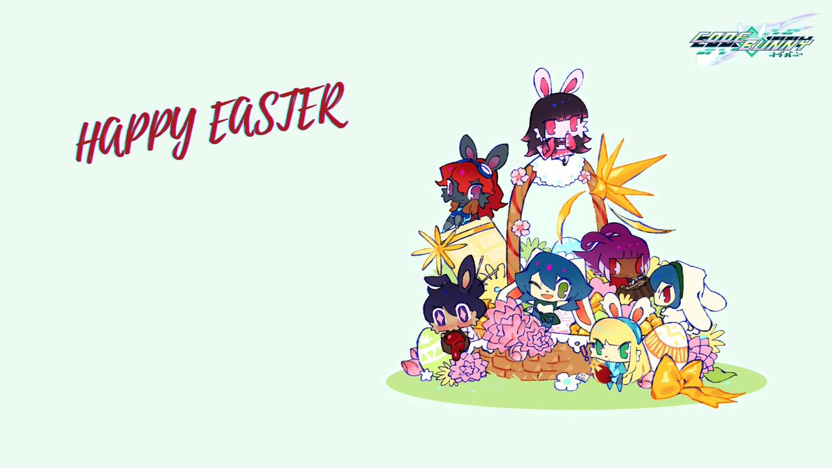 🇧🇷 Feliz Páscoa! 
🇺🇸 Happy Easter!

#CODEBunny ☄️🐰