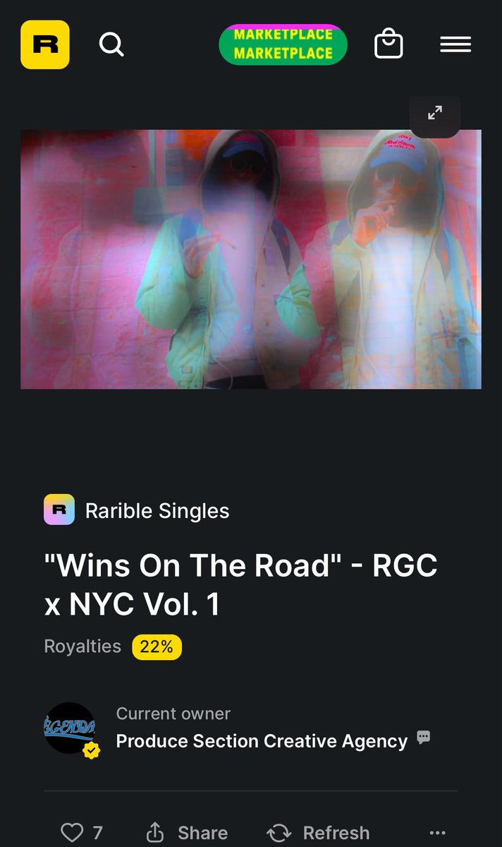 iskevthere's tweet photo. A journey of movement, risk, and resilience. Carry the win with you.

Wins On The Road 4/20 Capsule by
Produce Section Creative × Rare Green Collective

8 pieces. Playlist. NFT.

Explore The Capsule: https://t.co/dr1NXTRMcL

#WinsOnTheRoad #420Drop #ResurrectionSunday #RoadRunnin https://t.co/IGSjURpkZJ