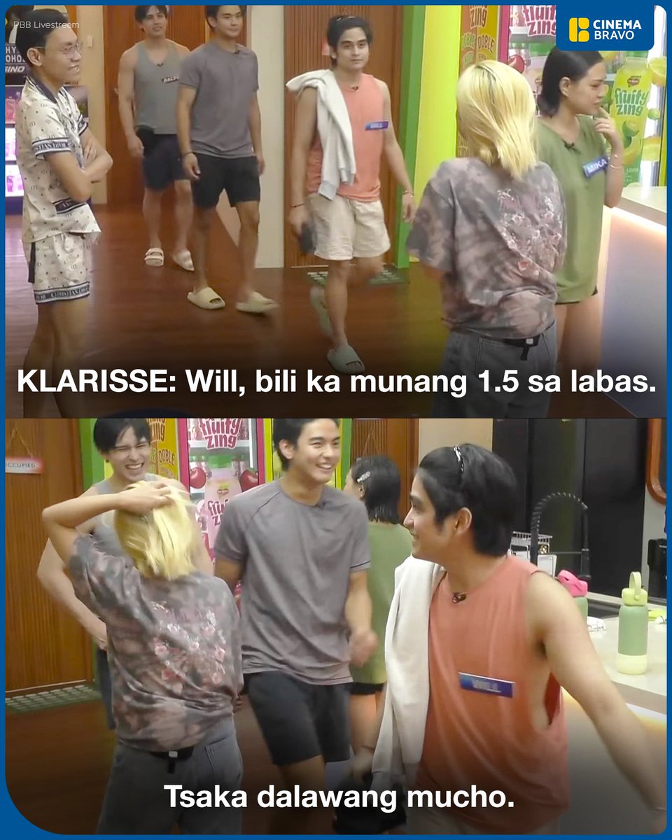 cinemabravoph's tweet photo. KLARISSE to WILL: "Nak, bili ka mucho sa labas."
ESNYR: "Tinatlo niya." https://t.co/4MqgrhmacM