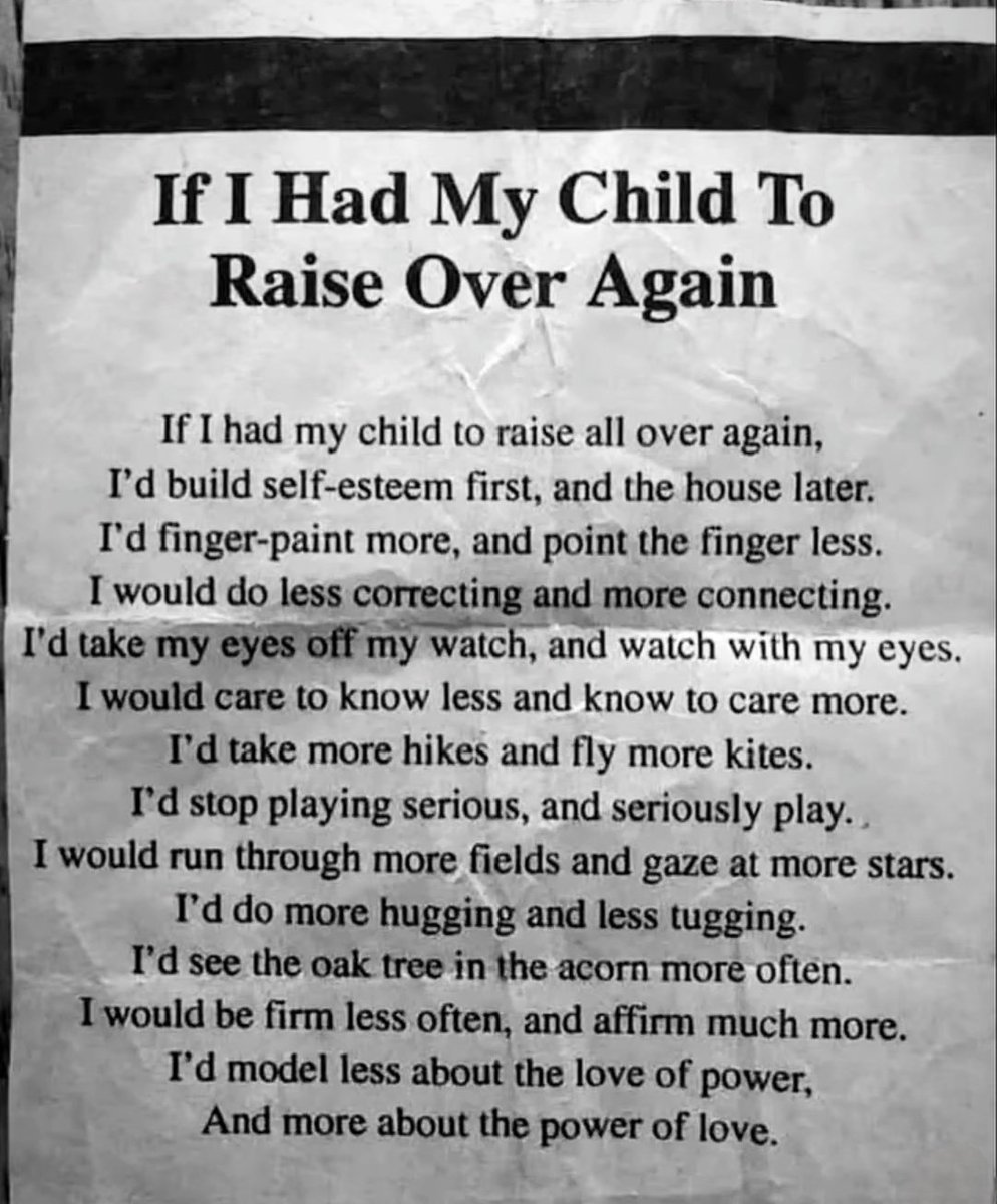 Liminal1988's tweet photo. If I had my child to raise over again https://t.co/QgDdfg5dvm