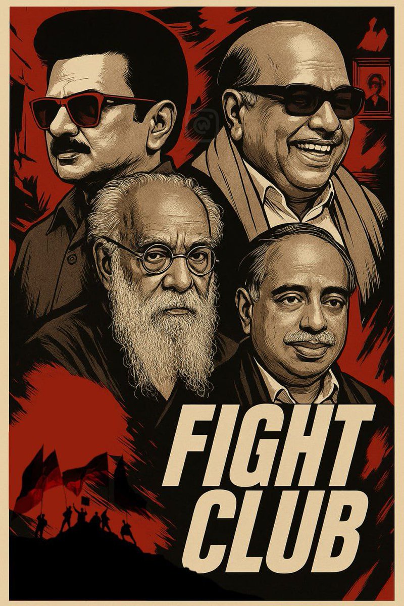 DMK IT WING (@dmkitwing) on Twitter photo Tamil Nadu and Its Legacy of Resistance!
From Thanthai Periyar’s radical reforms to Perarignar Anna’s battle for state autonomy, from Thalaivar Kalaignar’s unwavering voice for social justice to Dravida Nayagar <a href="/mkstalin/">M.K.Stalin</a>’s relentless fight against fascism, the #DMK stands tall Tamil Nadu and Its Legacy of Resistance!
From Thanthai Periyar’s radical reforms to Perarignar Anna’s battle for state autonomy, from Thalaivar Kalaignar’s unwavering voice for social justice to Dravida Nayagar <a href="/mkstalin/">M.K.Stalin</a>’s relentless fight against fascism, the #DMK stands tall
