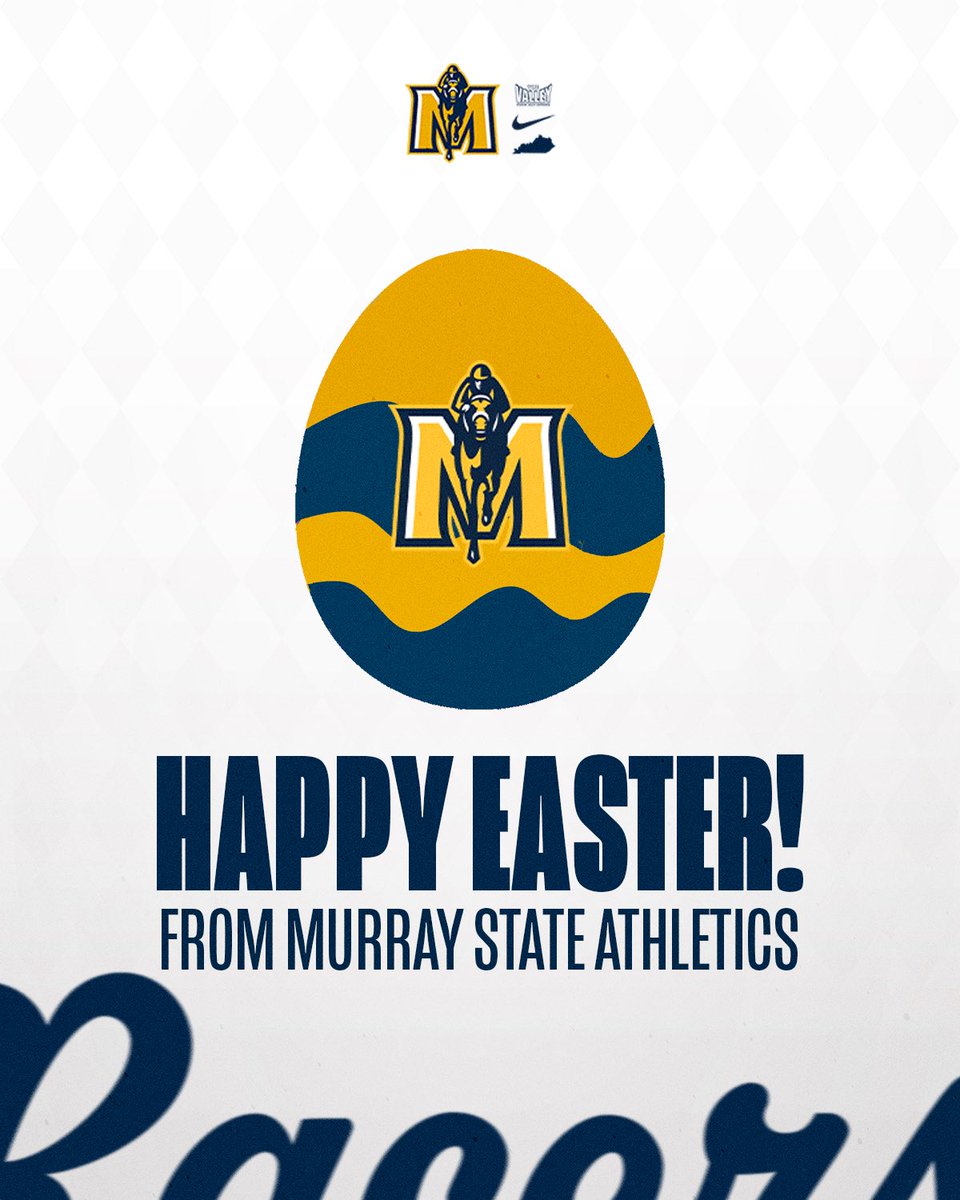 🐰 Happy Easter from Murray State Athletics!

#GoRacers🏇