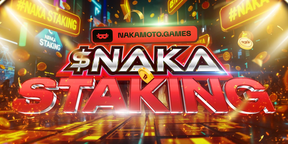 NakamotoGames's tweet photo. 🚀 STAKING IS LIVE: Power Up Your Playtime with $NAKA! 🎮🔥
The industry's only sustainable staking model is now LIVE on $NAKA!
🎯 Stake your tokens!
🎮 Play your favorite games!
💰 Accelerate your staking rewards, just by gaming!
This is more than passive income, it’s your gateway to growing inside the $NAKA ecosystem and gaining unmatched exposure in the gaming world.
Stake now and level up your earnings! #ROI 🔼💸
➡️ https://t.co/L8VGTEP5KN