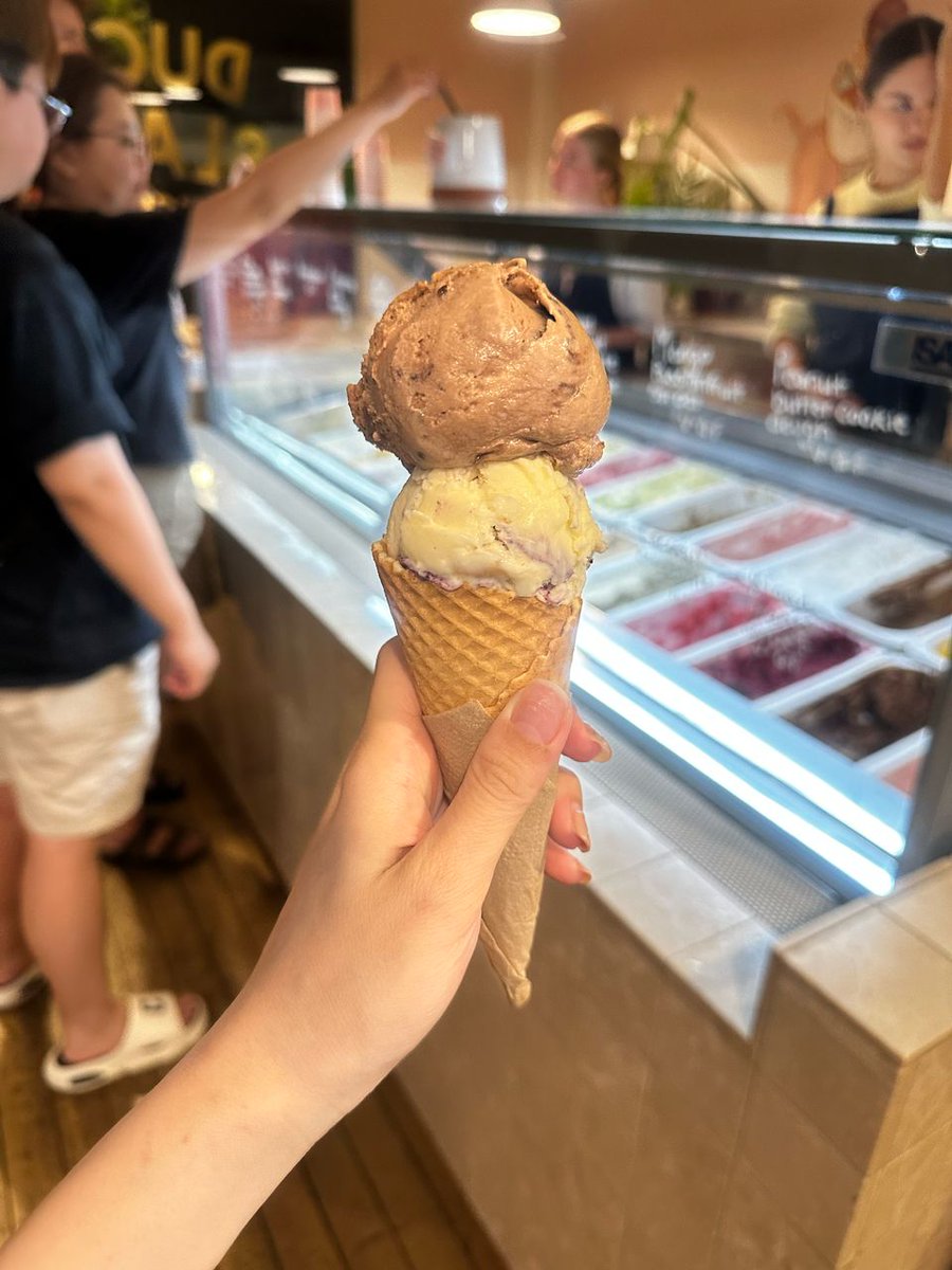 好好吃的冰淇淋。