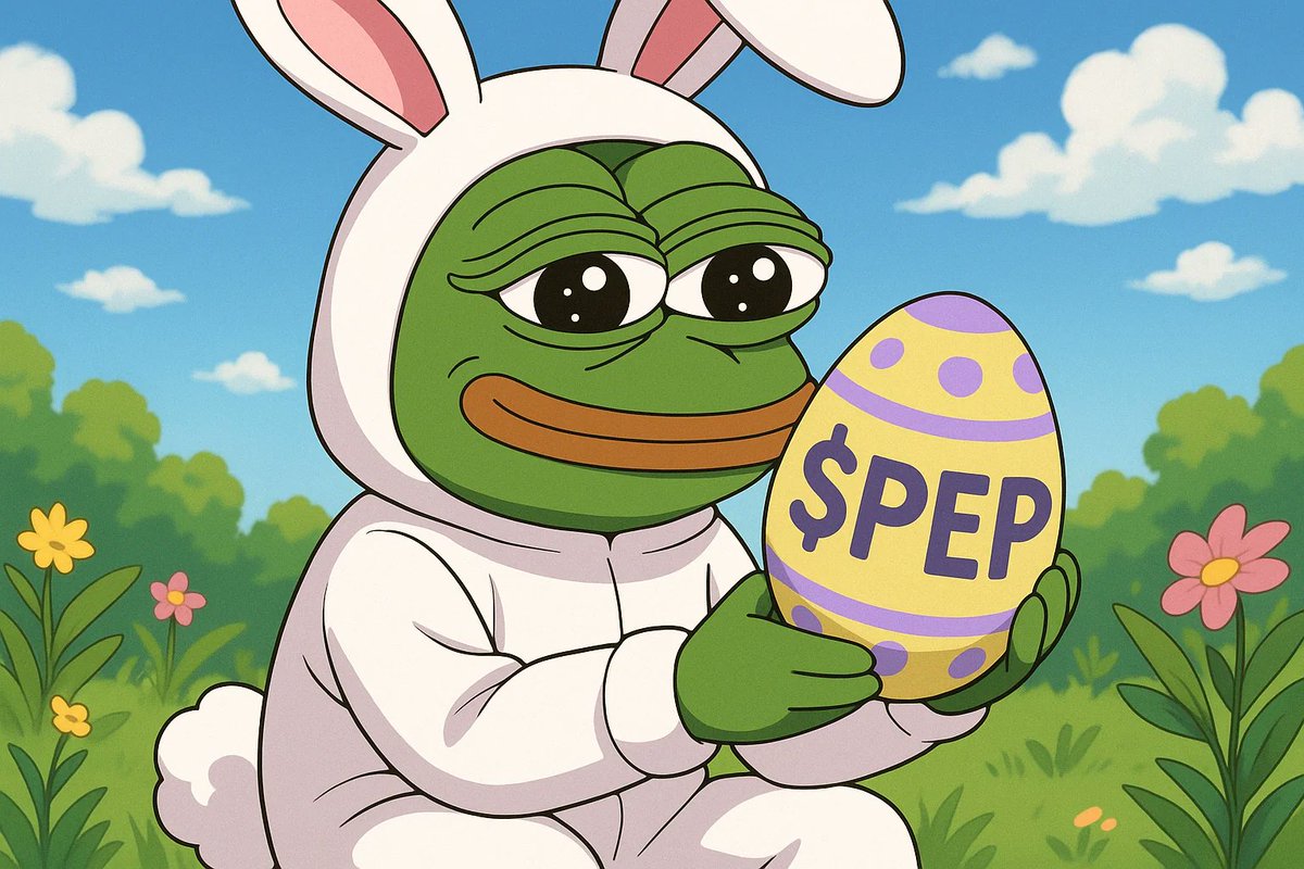 EilfelSnow's tweet photo. Before I forget! This is your daily reminder to buy Pepecoin $PEP for Easter.
#PepecoinNetwork #Scrypt #ScryptFamily #Crypto https://t.co/KcxTsGm4ri