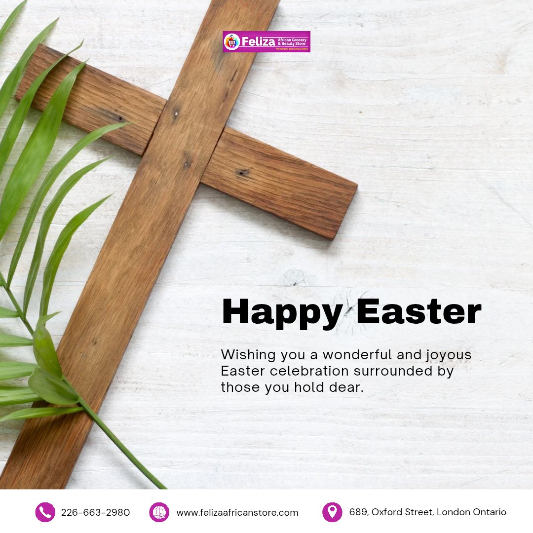FelizaStore's tweet photo. He is risen! May the miracle of Easter bring new hope, fresh beginnings, and abundant joy to you and your loved ones. Wishing you a blessed and joyful Easter. https://t.co/x9g4AKp1uh