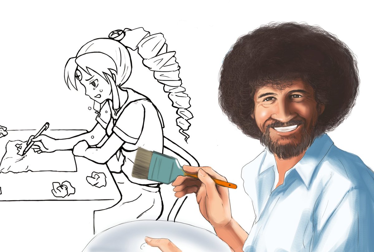 watomausan's tweet image. 昔描いたびすたけです　#OS娘