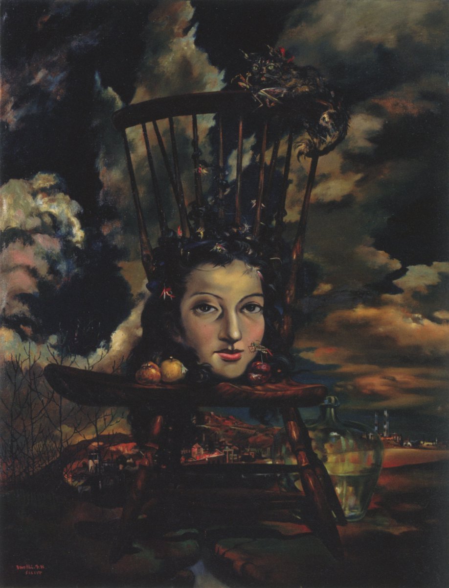 古沢 岩美 （Furusawa Iwami、1912-2000） 『女幻』 （Mirage of Woman）