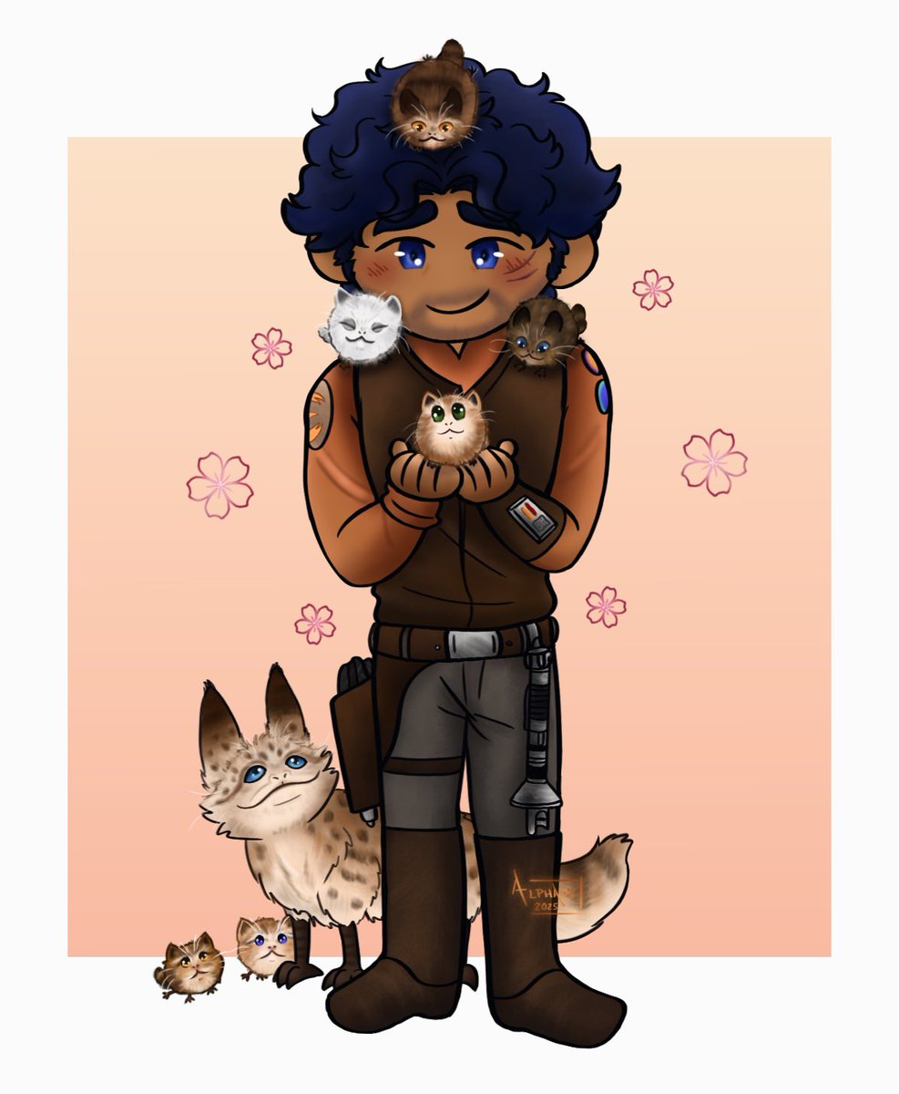 legendaryalpha9's tweet photo. I’m in love with the little concept art of the loth kittens (loth balls) so much 🤲🏼🥺 I need a 100 of them immediately ✨🐱

Oh celebration has come to a close but it’s been so exciting to witness!

#ezrabridger #lothcats #ahsokaseries #starwars #StarWarsCelebration #alphasart https://t.co/enuzaMz3iD