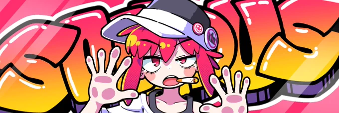 ヘッダー用に描いた絵です 