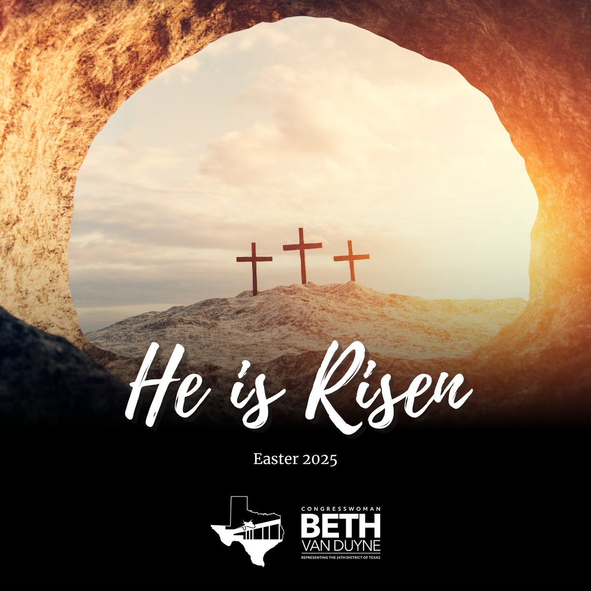 He is Risen! Wishing you and your families a great Easter Sunday.
