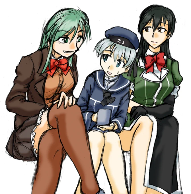 #総勢80人近くの駆逐艦娘から3人好みの駆逐艦娘を言わせるとその人の性癖が曝露される風潮荒潮早霜レーベレヒト・マースさあ、どう暴露されたのだ!? 