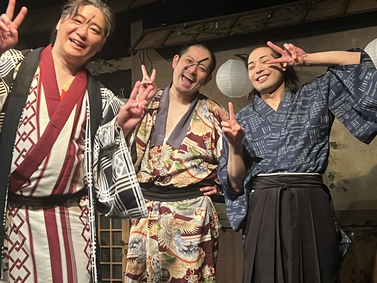 信じられるか？これカーテンコール中なんだぜ
イマーシブルシートすごい
#ときうん