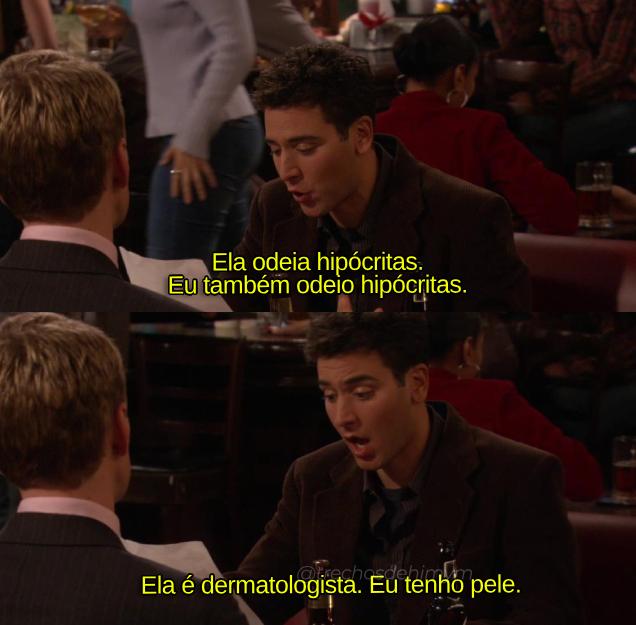 trechosdehimym's tweet photo. (how i met your mother) https://t.co/qqseBanFKy