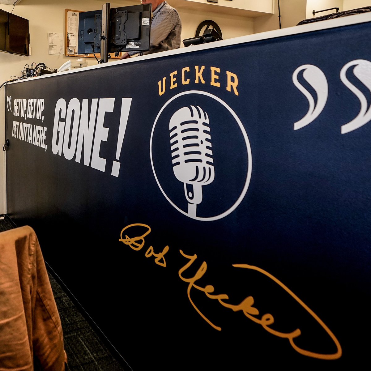 It was an honor to design the new-look radio booth at American Family Field - An experience that I will cherish forever.

Thank you for everything, Ueck.⚾️🎙️