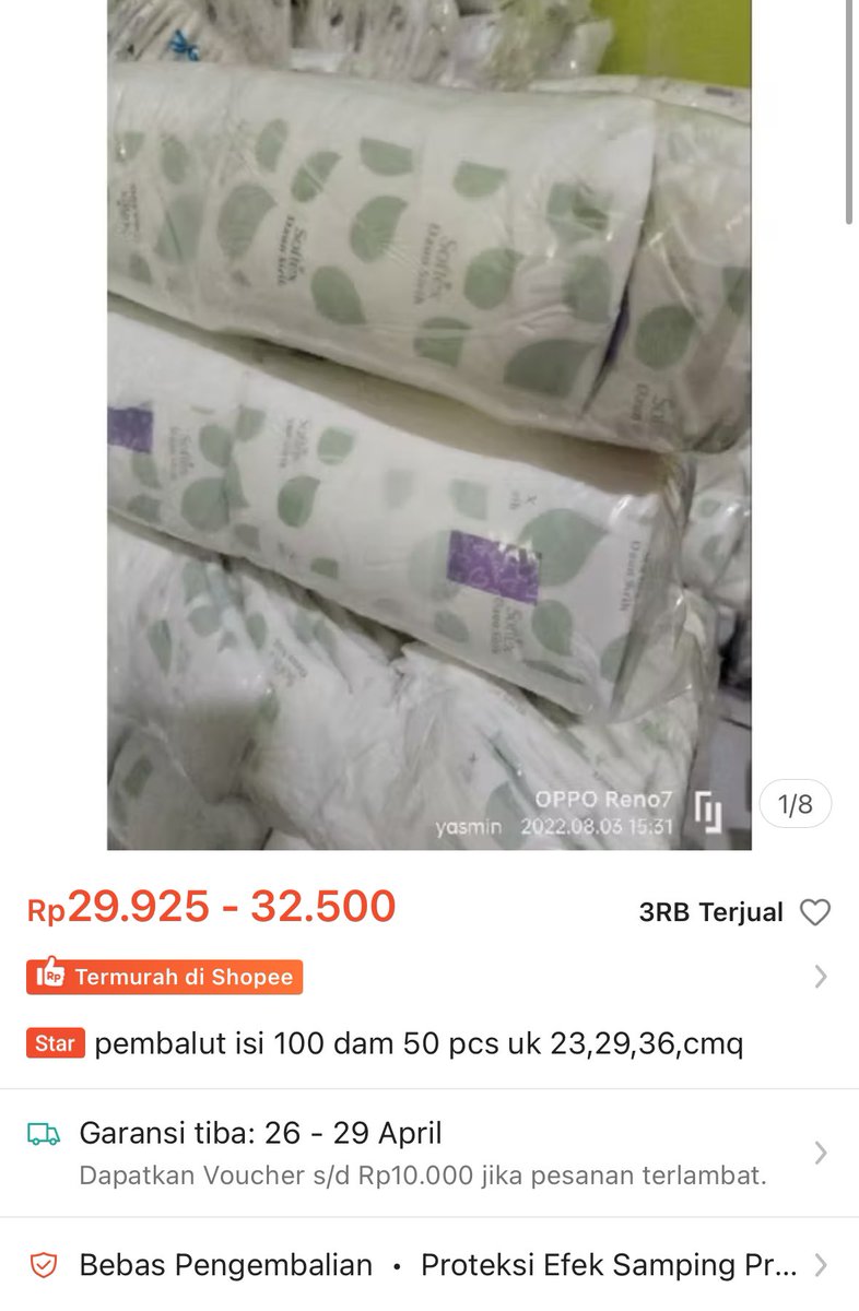 awesomeposted's tweet image. hah ga cuma baju ada thrifting nya 
pembalut juga ada!?

hati-hati selisih harga sedikit malah nambah penyakit⚠️