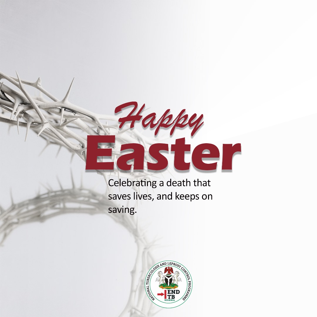 Happy Easter from all of us at NTBLCP.

#HappyEaster  #EndTB #CheckAmO
