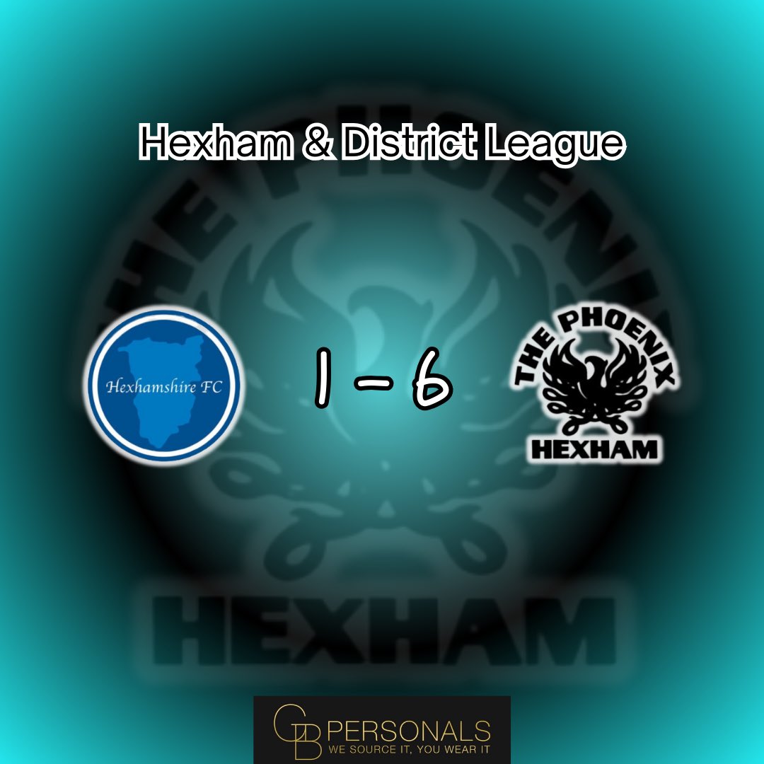 🟦⬛️🟦 Result ⬛️🟨⬛️

<a href="/Hexhamshire1/">Hexhamshire FC</a> 1 - 6 Nixy

Donkin ⚽
<a href="/GBrady04/">George brady</a> ⚽️
<a href="/Callum5Duncan/">Callum Duncan</a> ⚽️
<a href="/LukeParky10/">Luke Parkinson</a> ⚽️
TJ ⚽️
<a href="/OlliPearson/">olli pearson</a> ⚽️

Adz ⭐

Great team performance this morning, with the players coming off the bench to secure the win 

#monthenixy #hexham #3leaguegamestogo
#squadgoals