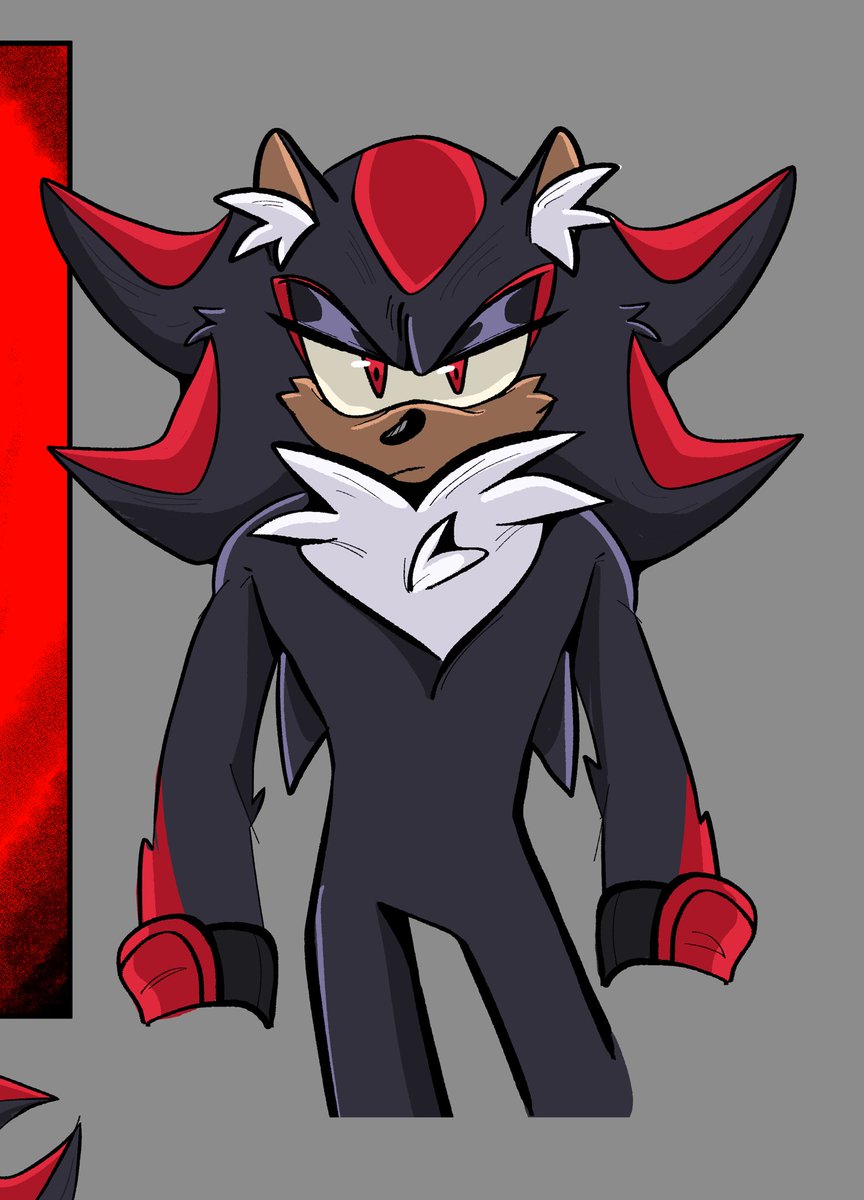 Zer0nize's tweet photo. hyper fixation is so real 
#ShadowTheHedgehog https://t.co/MmWqqZuoTN
