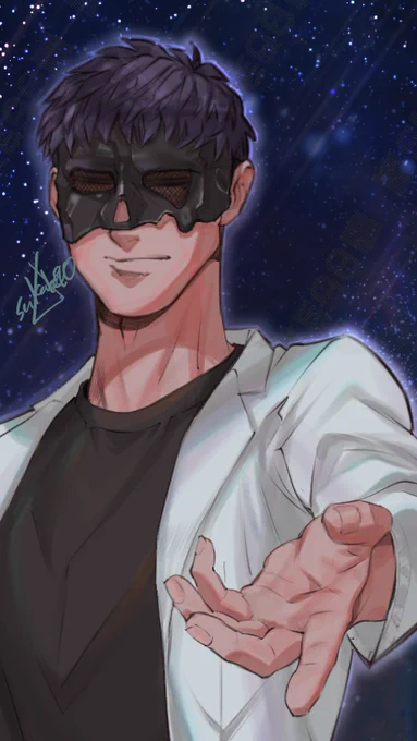 初めてちゃんと描いた無加工のディズムさんも載せておきます