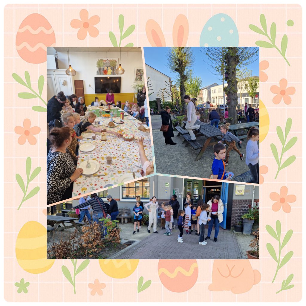 Wijkcentrum De Geus (@degeushsum) on Twitter photo Vanochtend bij #WijkcentrumdeGeus paaseitjes zoeken en ontbijten 🐣 Vanochtend bij #WijkcentrumdeGeus paaseitjes zoeken en ontbijten 🐣