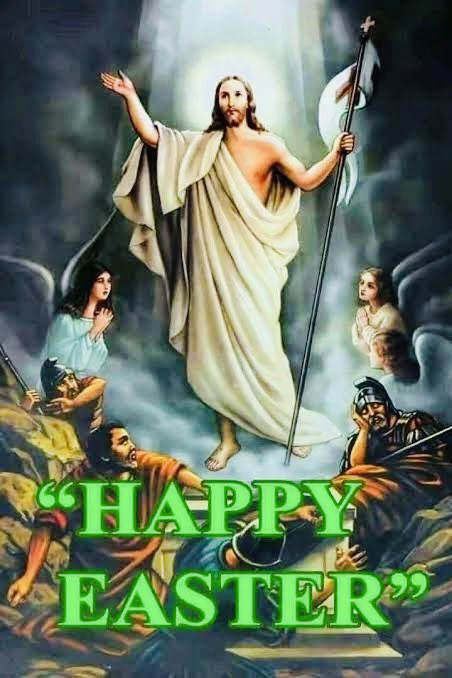 May the risen Lord Jesus bring joy, peace and love in our homes.

May Christ resurrection make our life new and more prosperous, now and always, Amen 🙏.

Happy Easter celebrations to all of us