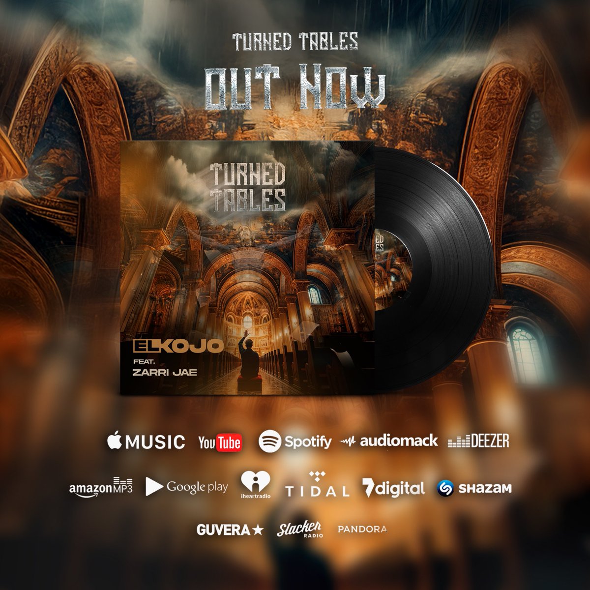 IamELKoJo's tweet photo. EL KOJO - Turned Tables Ft. Zarri Jae (OUT NOW ‼️)

Link - https://t.co/2clneVcyvb

Please Stream &amp; Leave Your Comment, I need it. #HelpShare❤️ https://t.co/I5VFIO198d