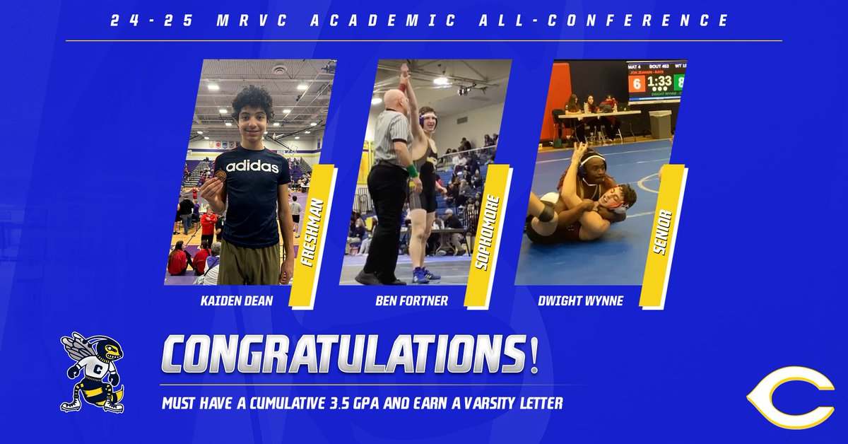 Center Yellowjacket Wrestling tweet media