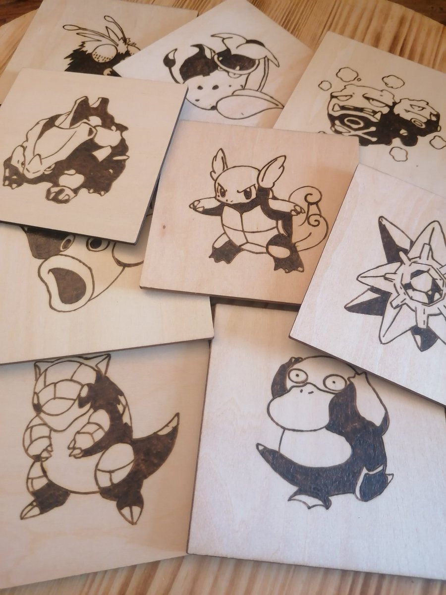 burntbygem's tweet photo. A few more added to the collection 😍 #pokemon #rhyhorn #sandshrew #weepinbell #psyduck #starmie #wartortle #weezing #victreebel #venonat https://t.co/hWfa6BxCc2