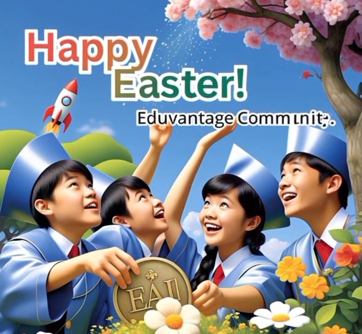 EduvantageEAI's tweet photo. Happy Easter!
#eduvantage #HappyEaster #cryptocurrency https://t.co/6YlEgaYeJn